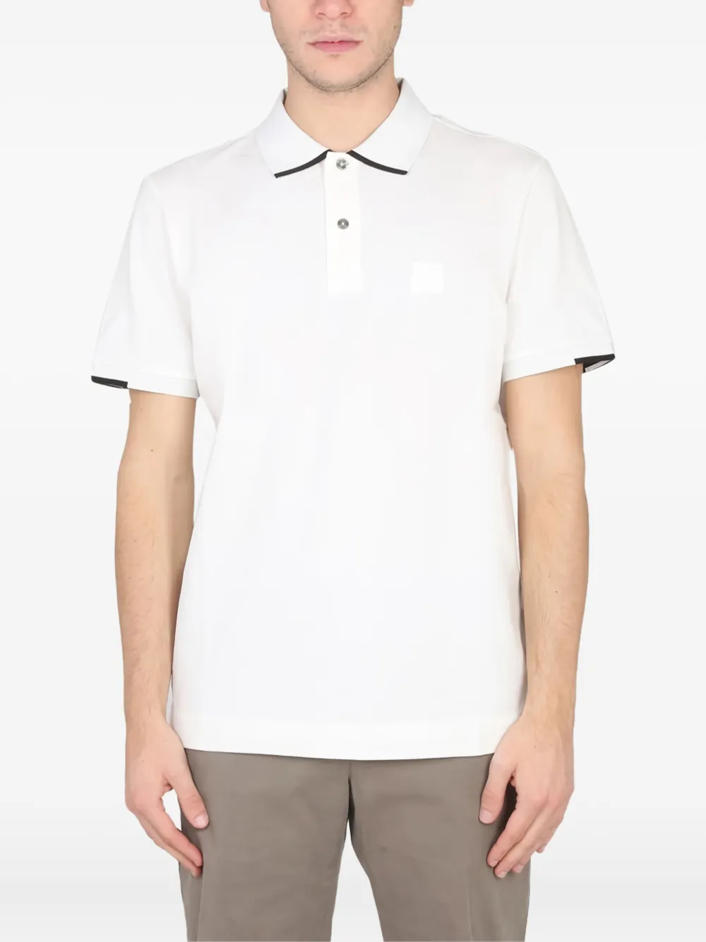 Рубашка-поло с контрастной отделкой C.P. Company, белый
Рубашка-поло с контрастной отделкой C.P. Company, белый