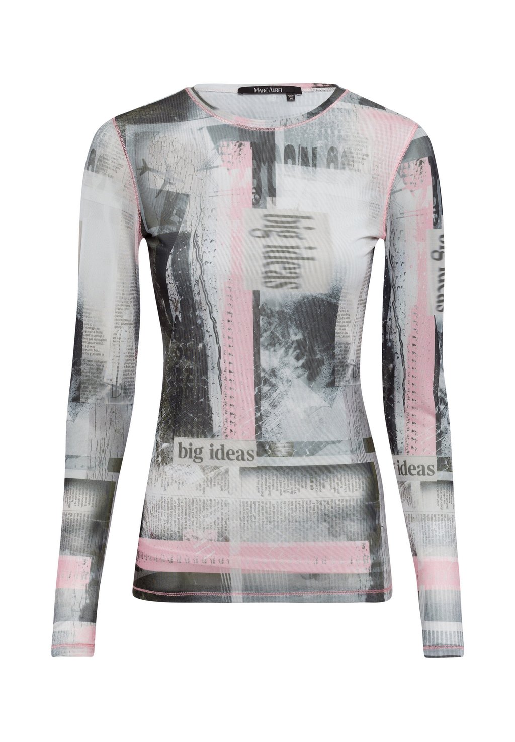 Топ с длинными рукавами Marc Aurel, серо-коричневый
Топ с длинными рукавами Marc Aurel, серо-коричневый