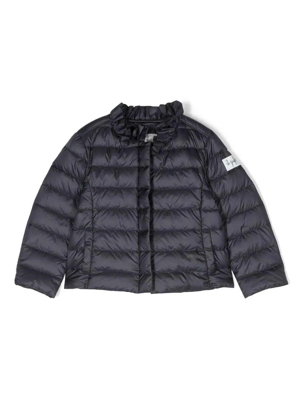 Пуховик на молнии Il Gufo, синий
Пуховик на молнии Il Gufo, синий