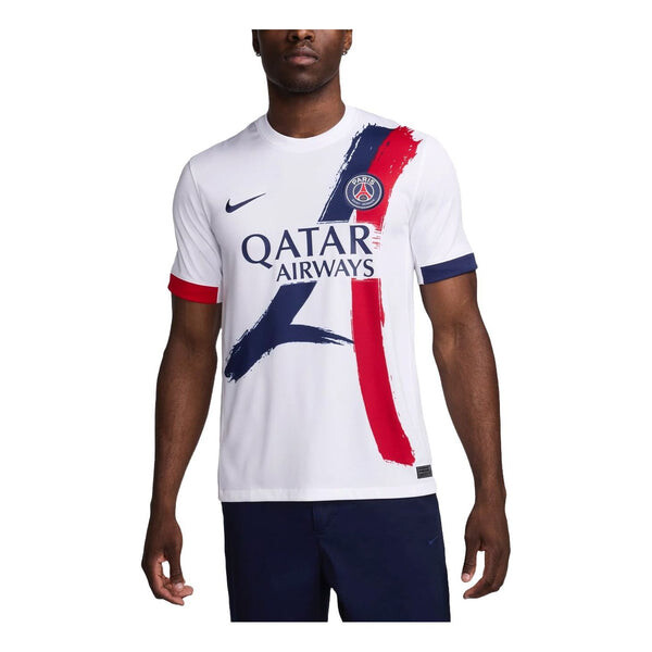 Футболка dri fit paris saint germain 2024 25 стадион выездная футболка Nike, белый
Футболка dri fit paris saint germain 2024 25 стадион выездная футболка Nike, белый