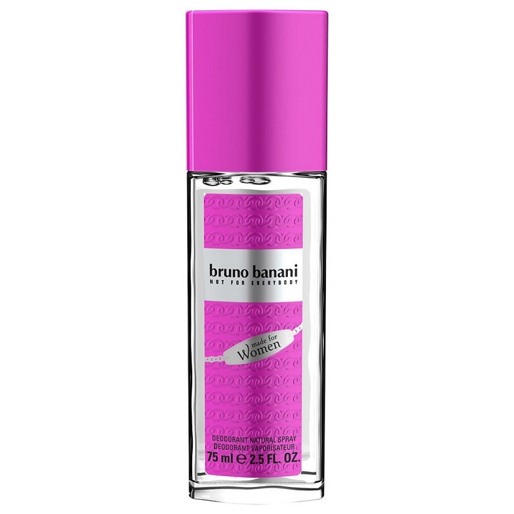 Bruno Banani, Made For Women, дезодорант, 75 мл
Bruno Banani, Made For Women, дезодорант, 75 мл