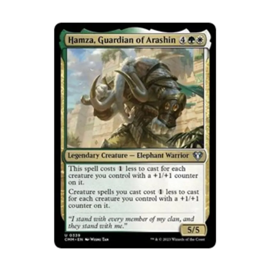 CCG Хамза, Страж Арашина (U), MTG - Commander Masters
CCG Хамза, Страж Арашина (U), MTG - Commander Masters