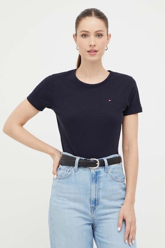 Хлопковая футболка Tommy Hilfiger, темно-синий
Хлопковая футболка Tommy Hilfiger, темно-синий