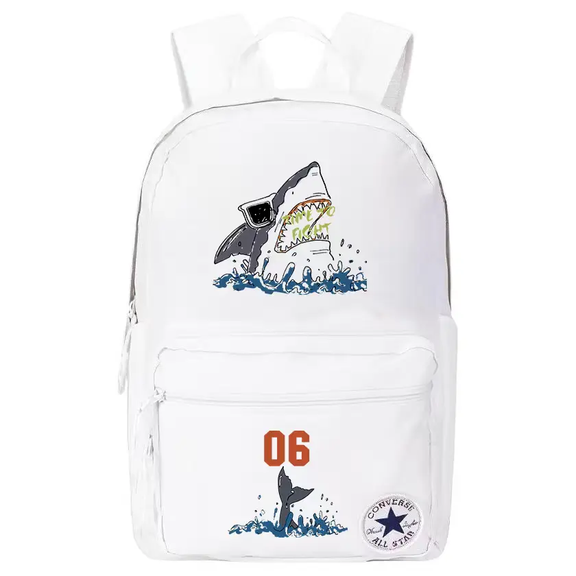 Converse Полиэстеровый рюкзак обычный унисекс белый, Shark 2
Converse Полиэстеровый рюкзак обычный унисекс белый, Shark 2