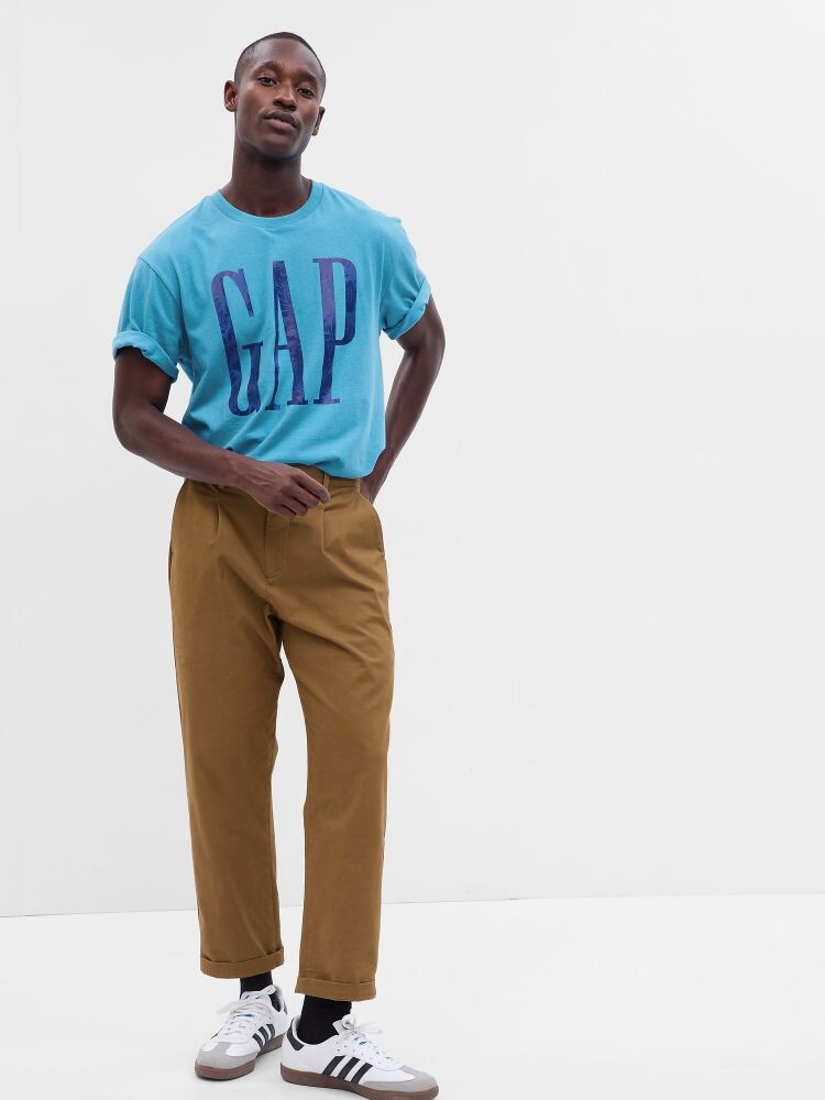 Футболка с тропическим логотипом Gap, синий
Футболка с тропическим логотипом Gap, синий