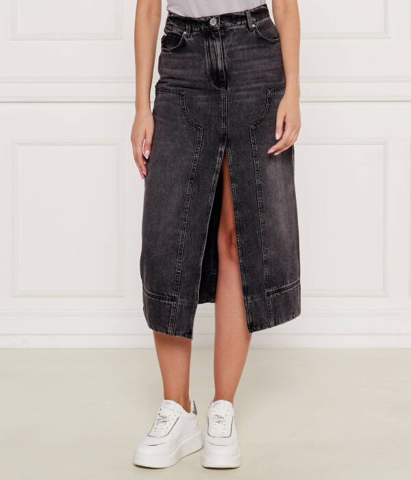 Юбка джинсовая Pinko Gregoriana, черный
Юбка джинсовая Pinko Gregoriana, черный