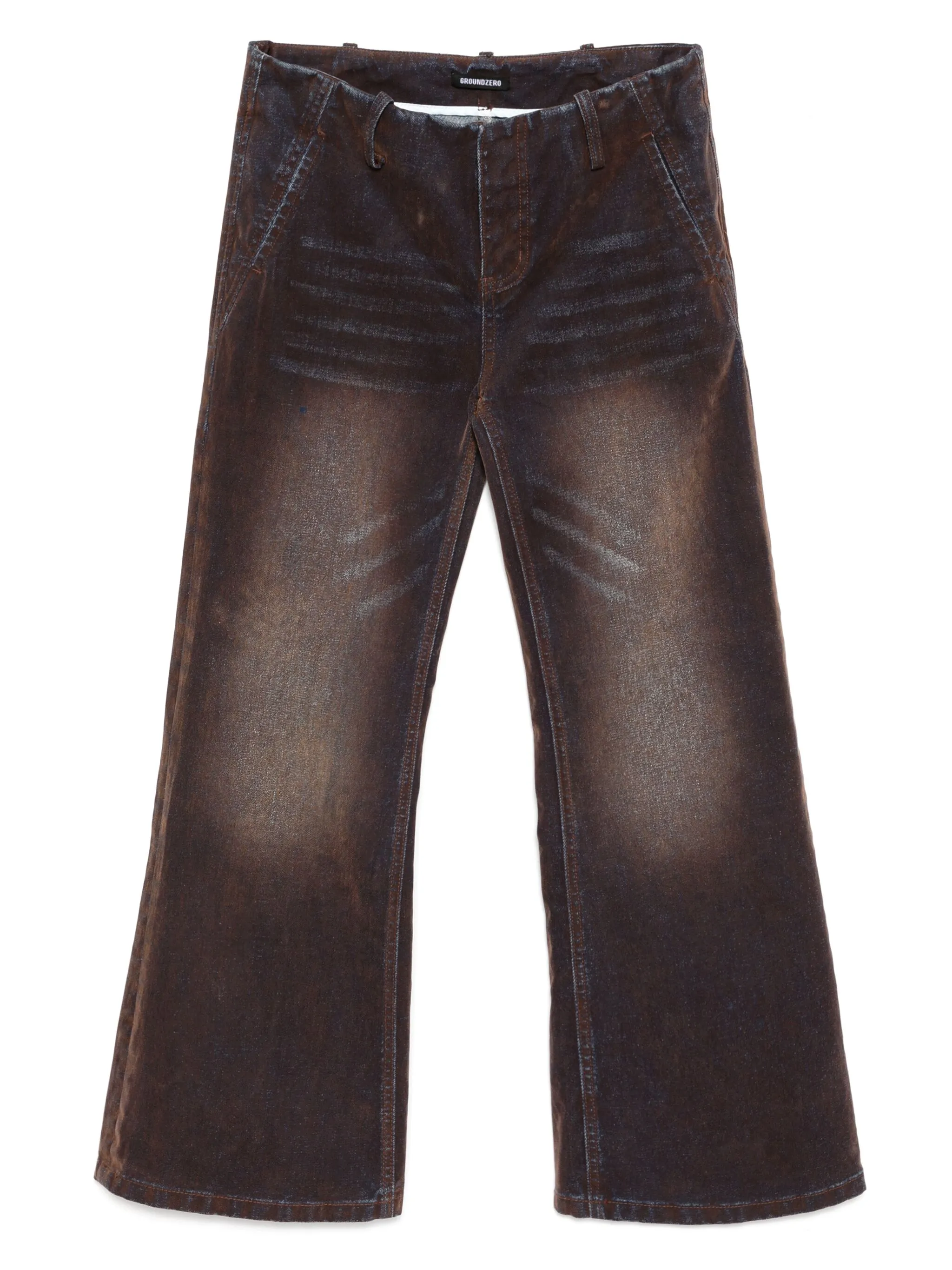 Расклешенные брюки Ground Zero, коричневый
Расклешенные брюки Ground Zero, коричневый