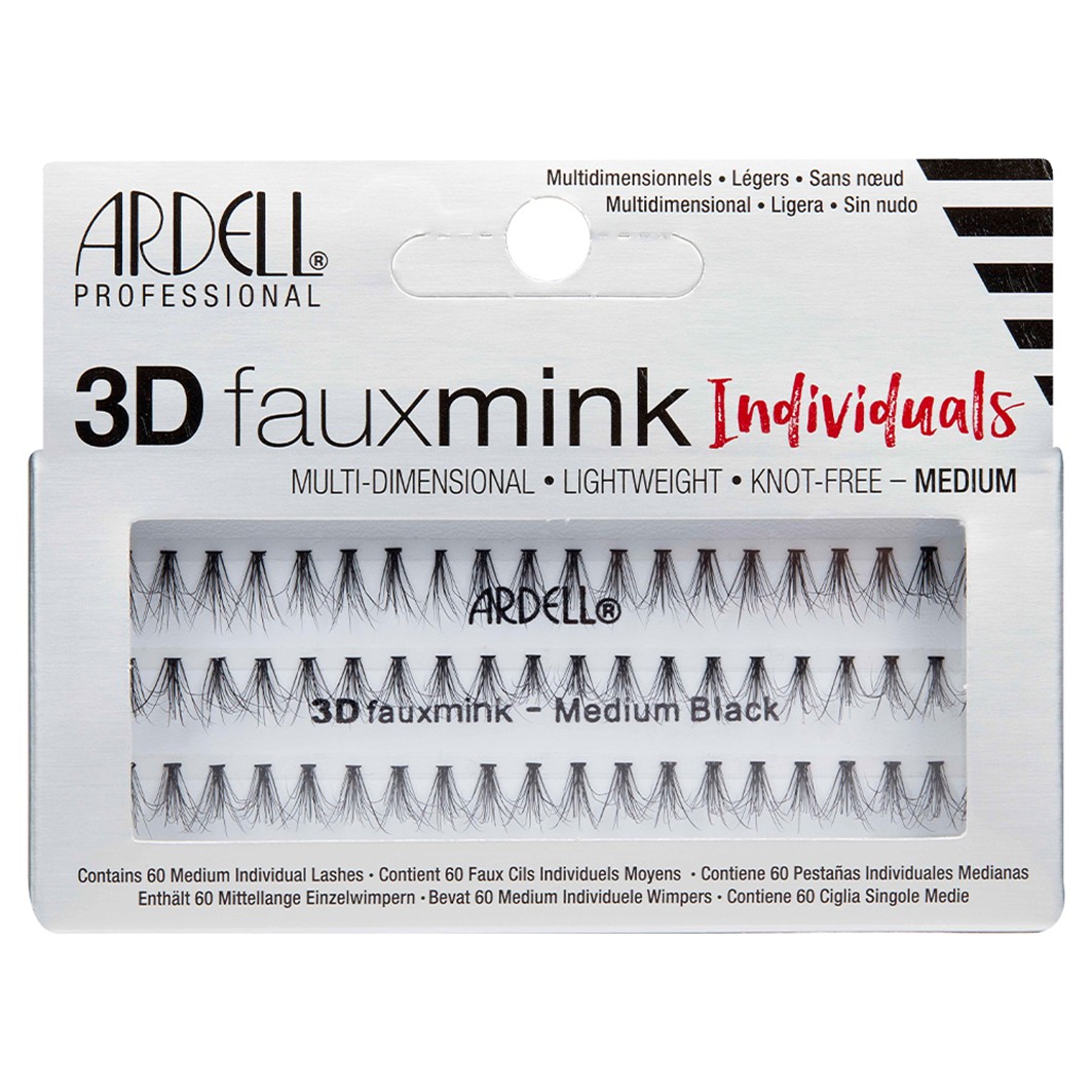 Искусственные ресницы 3d faux mink individuals medium Ardell, вес 3 гр.
Искусственные ресницы 3d faux mink individuals medium Ardell, вес 3 гр.