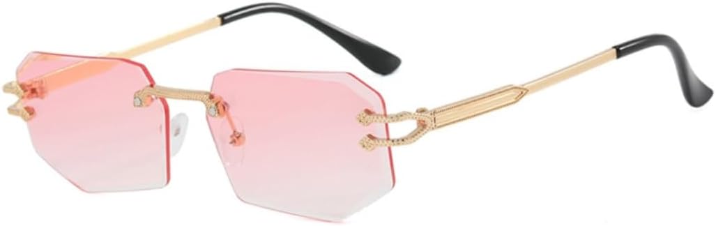 Винтажные солнцезащитные очки без оправы неправильной формы для женщин и мужчин, роскошные панк-очки с металлическим корпусом, защита от УФ-излучения UV400 VFDHN, S056-c1
Винтажные солнцезащитные очки без оправы неправильной формы для женщин и мужчин, роскошные панк-очки с металлическим корпусом, защита от УФ-излучения UV400 VFDHN, S056-c1