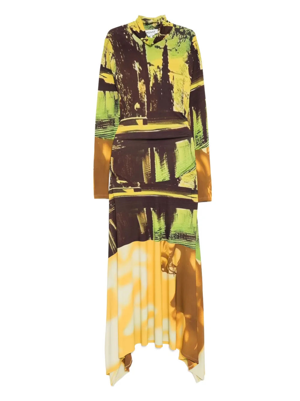 Платье миди с принтом Monse, коричневый
Платье миди с принтом Monse, коричневый