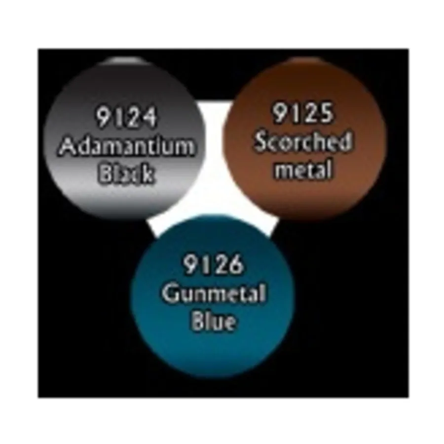 Цветные металлики №3, Master Series Paints - Triads
Цветные металлики №3, Master Series Paints - Triads