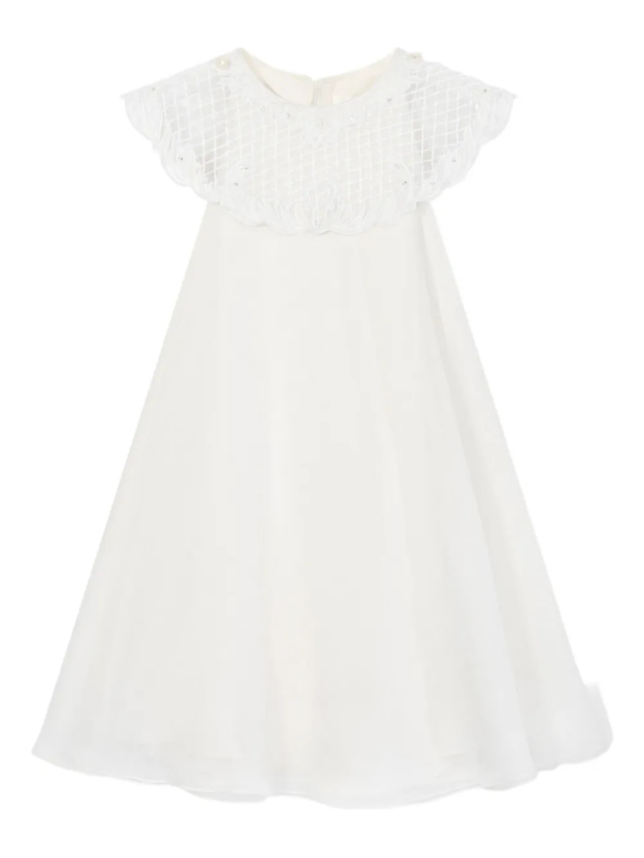 Платье с вышитым воротником MAISON AVA, белый
Платье с вышитым воротником MAISON AVA, белый