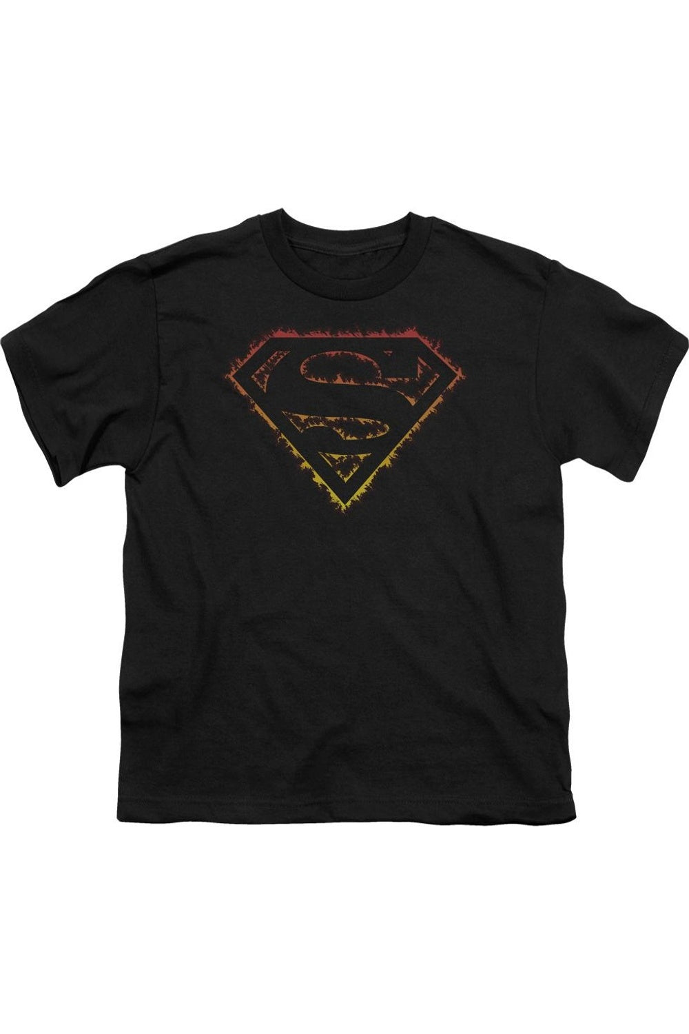 Футболка с логотипом Супермена в огненном контуре Gildan, черный
Футболка с логотипом Супермена в огненном контуре Gildan, черный