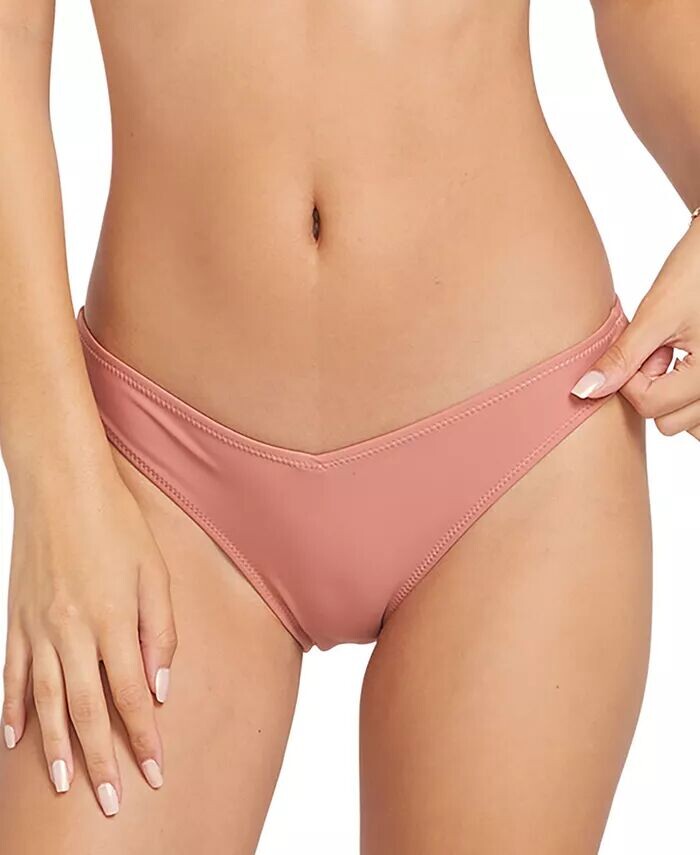 Плавки бикини-хипстеры Simply Solid для юниоров Volcom, розовый
Плавки бикини-хипстеры Simply Solid для юниоров Volcom, розовый