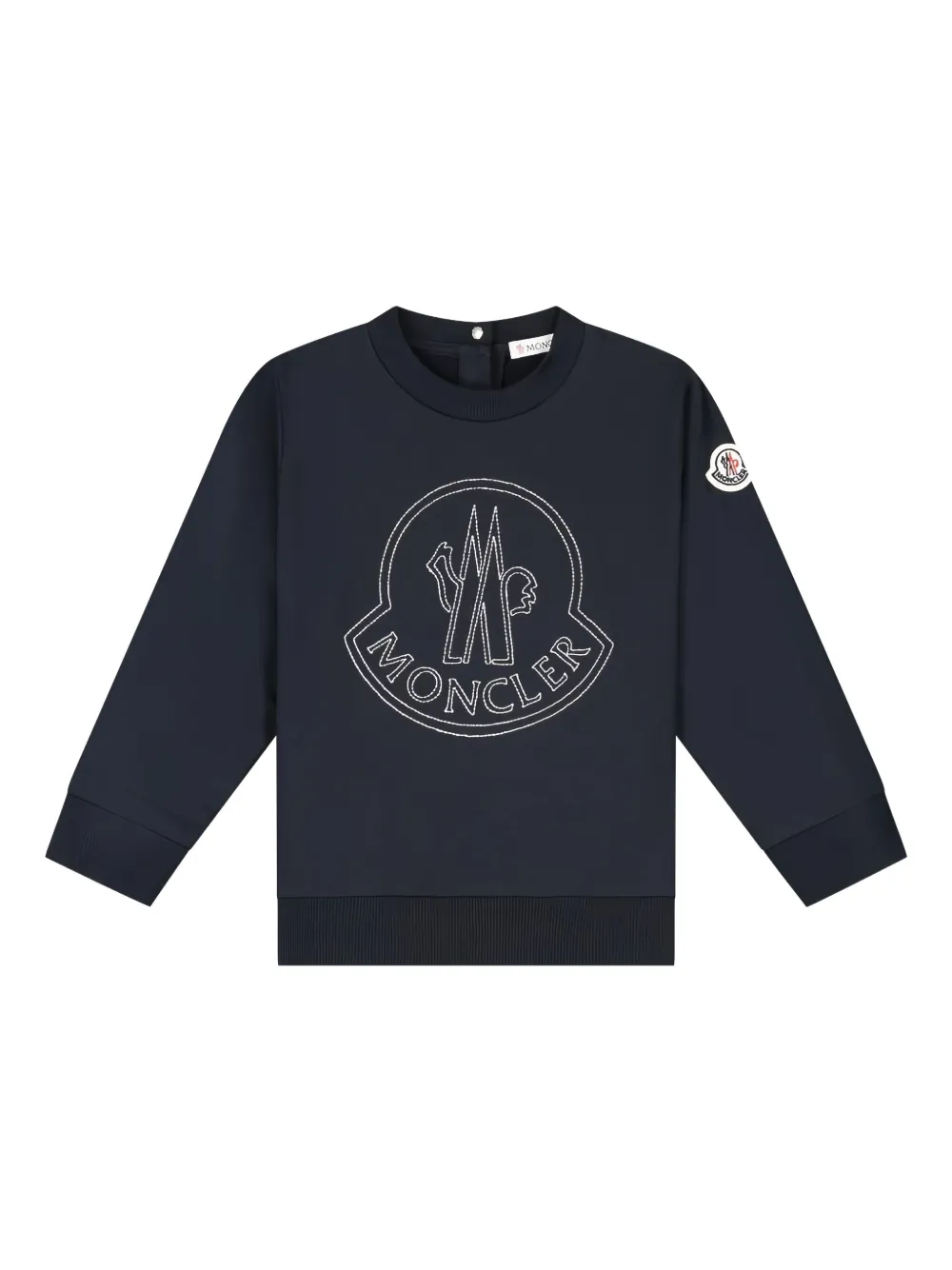 Толстовка с вышитым логотипом Moncler Enfant, синий
Толстовка с вышитым логотипом Moncler Enfant, синий