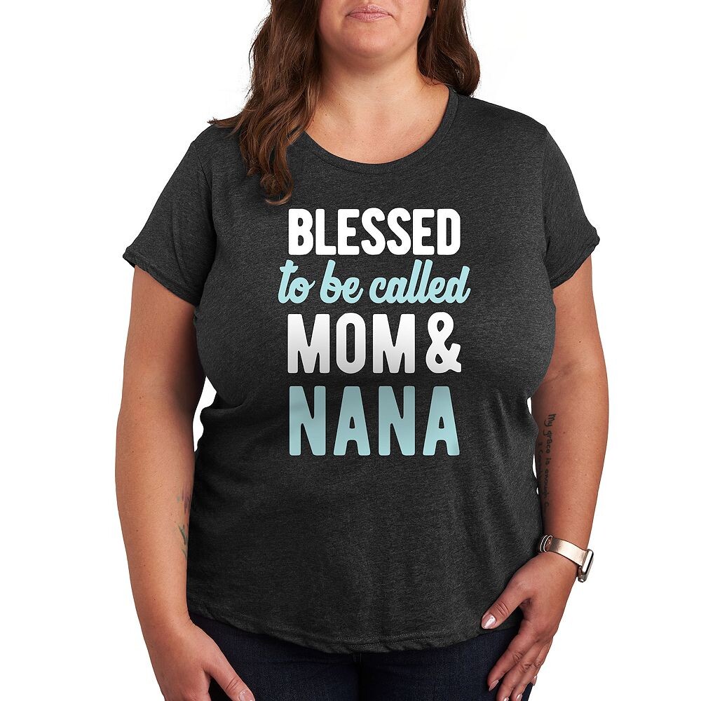 Футболка Plus Blessed To Be Called Nana с рисунком Licensed Character, цвет Heather Charcoal
Футболка Plus Blessed To Be Called Nana с рисунком Licensed Character, цвет Heather Charcoal