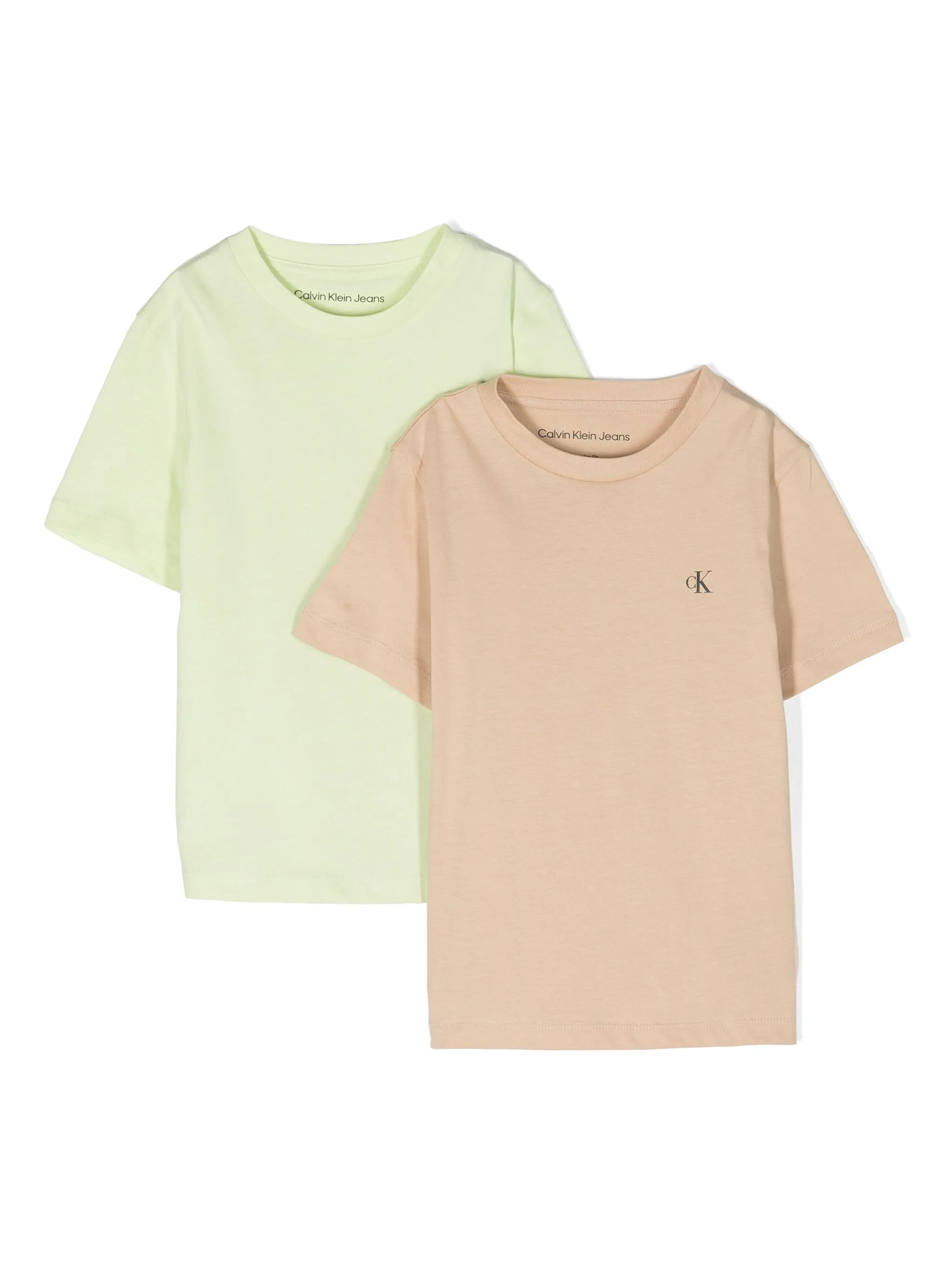 Комплект из двух футболок с логотипом Calvin Klein Kids, зеленый
Комплект из двух футболок с логотипом Calvin Klein Kids, зеленый