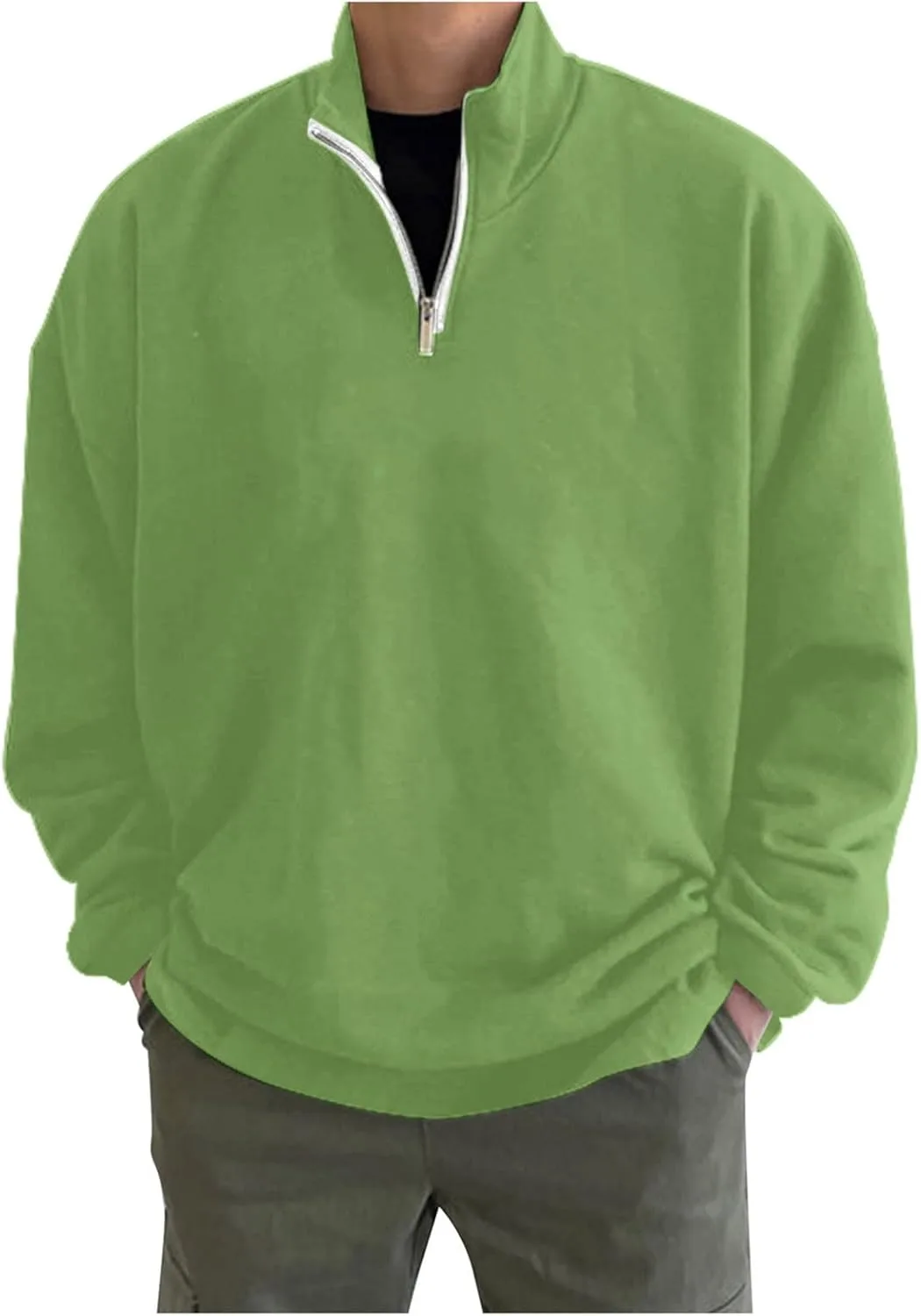 Мужская кофта с четвертью молнии осень-зима Slim Fit легкая вязаная
Мужская кофта с четвертью молнии осень-зима Slim Fit легкая вязаная