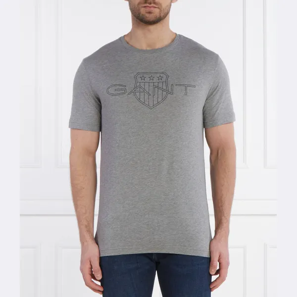 Футболка стандартного кроя Gant, серый
Футболка стандартного кроя Gant, серый