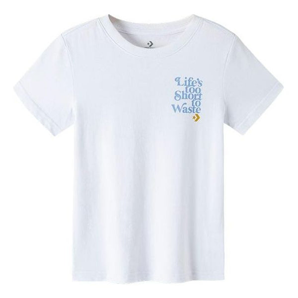 Футболка renew life's too short to waste wake-up call graphic tee 'white' Converse, белый
Футболка renew life's too short to waste wake-up call graphic tee 'white' Converse, белый