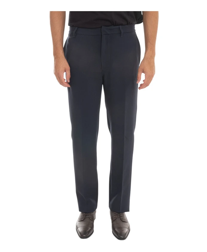 Брюки с прорезным карманом Emporio Armani, синий
Брюки с прорезным карманом Emporio Armani, синий