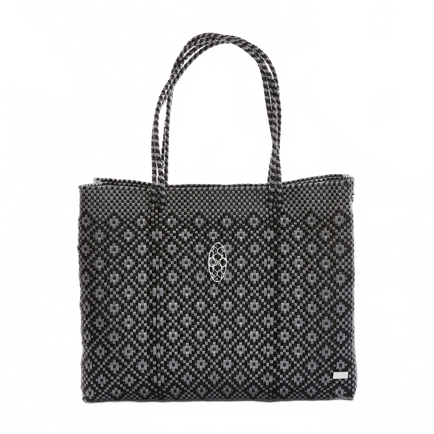 Женская ручная работа Сумка-тоут с клатчем в черно-серебристом стиле ацтеков Lola's Bag
Женская ручная работа Сумка-тоут с клатчем в черно-серебристом стиле ацтеков Lola's Bag