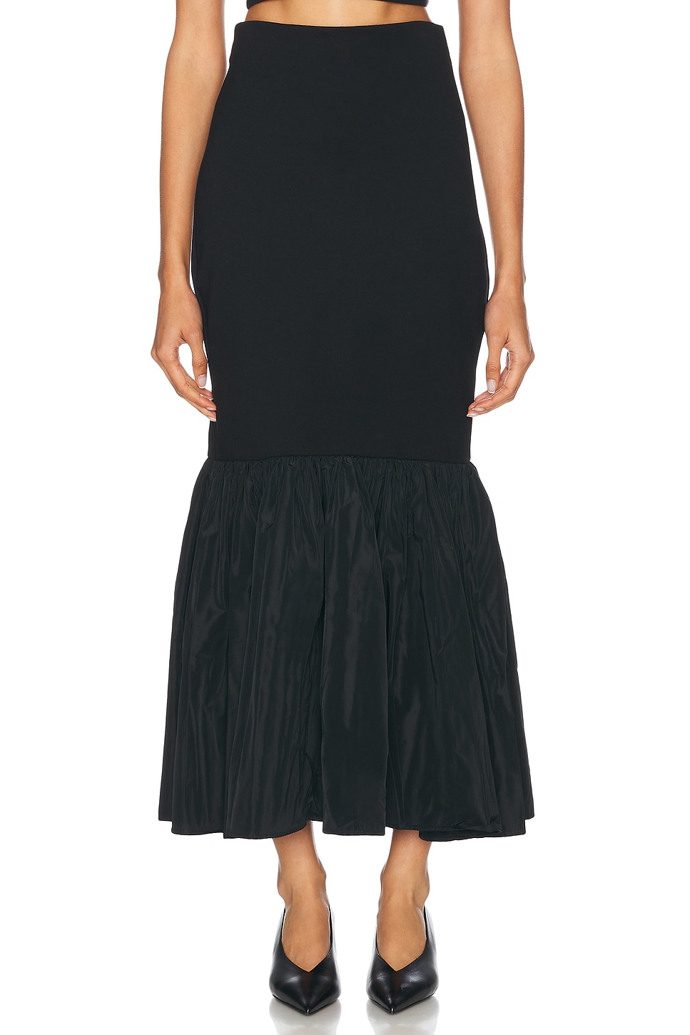 Юбка Хоторн Staud, черный
Юбка Хоторн Staud, черный