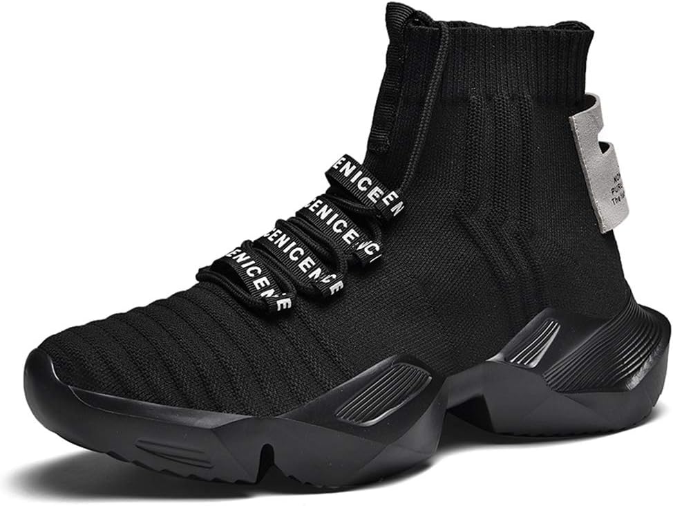 Мужские кроссовки YOHI для бега, высокие кеды, стильные теннисные и прогулочные обувь, повседневные спортивные кроссовки для тренажерного зала, черный
Мужские кроссовки YOHI для бега, высокие кеды, стильные теннисные и прогулочные обувь, повседневные спортивные кроссовки для тренажерного зала, черный