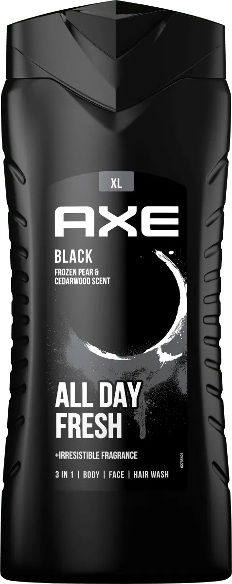 Гель для душа Черный 400мл AXE
Гель для душа Черный 400мл AXE