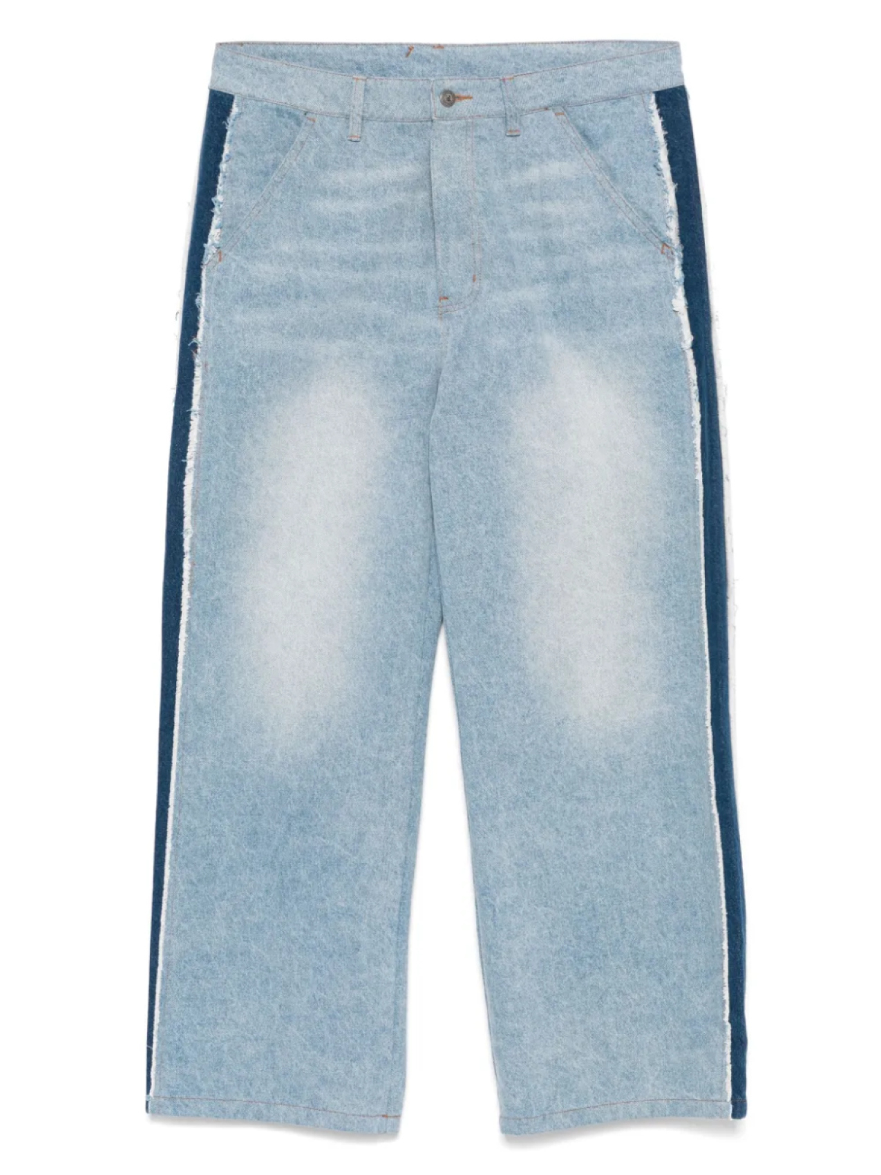 Джинсы в полоску X Ronaldinho KidSuper, синий
Джинсы в полоску X Ronaldinho KidSuper, синий