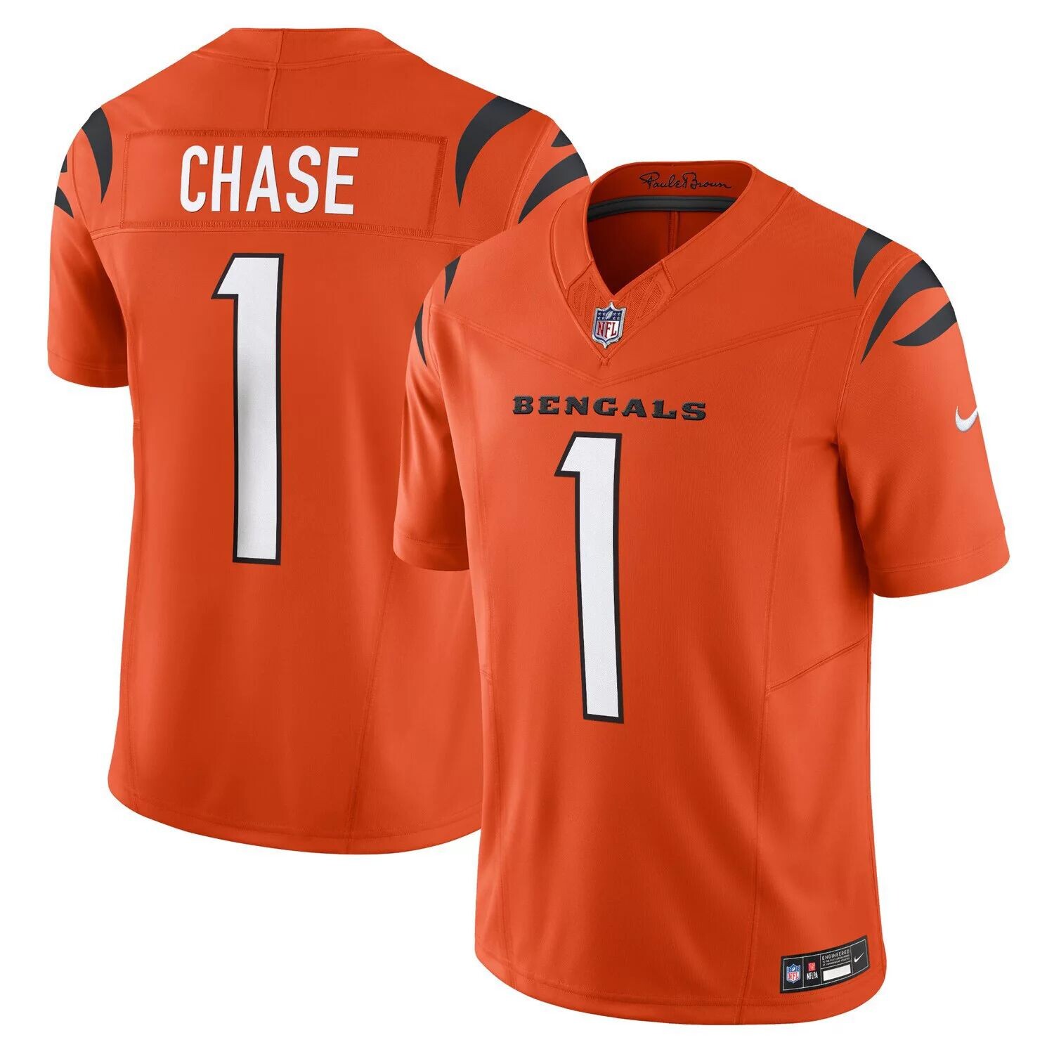 Мужские кроссовки Nike Ja'Marr Chase Orange Cincinnati Bengals Vapor F.U.S.E. Ограниченная альтернатива 1 Джерси
Мужские кроссовки Nike Ja'Marr Chase Orange Cincinnati Bengals Vapor F.U.S.E. Ограниченная альтернатива 1 Джерси