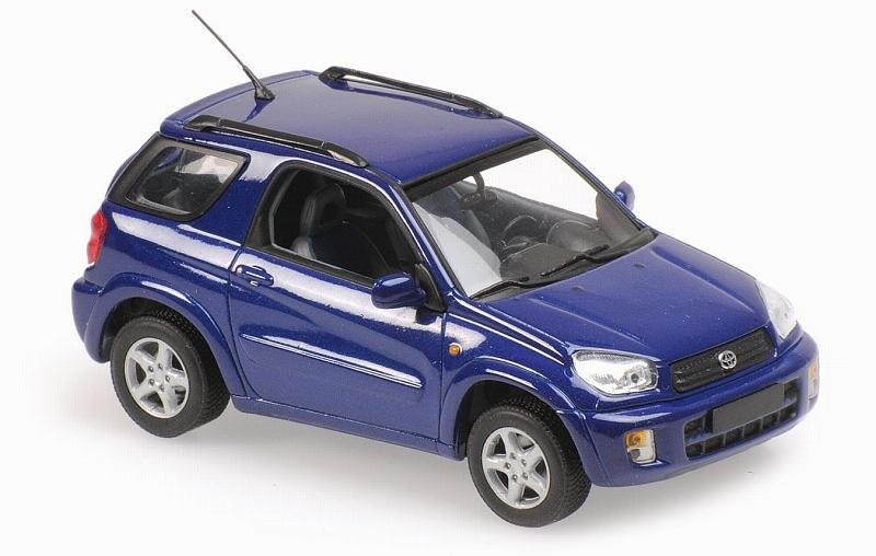 Minichamps Toyota Rav 4 2000 Dark Blue Metall 1:43 940166000 
Minichamps Toyota Rav 4 2000 Dark Blue Metall 1:43 940166000
