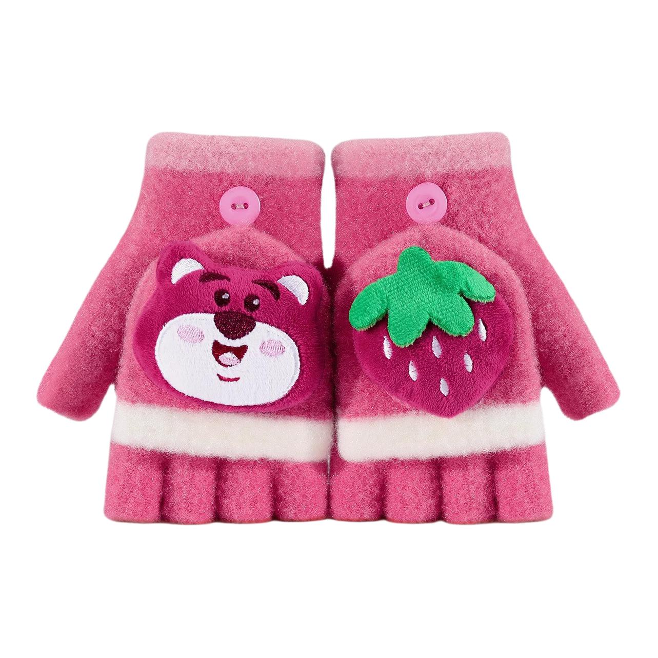 Sanrio Трикотажная перчатка детская розовая из полиамида эластана полиэстера акрила, Lotso 3
Sanrio Трикотажная перчатка детская розовая из полиамида эластана полиэстера акрила, Lotso 3