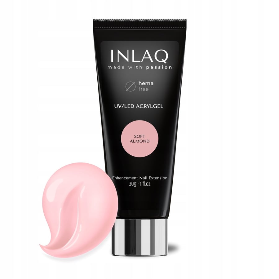 INLAQ Акриловый гель для ногтей Soft Almond Building Acrylgel 30 мл HEMA Free
INLAQ Акриловый гель для ногтей Soft Almond Building Acrylgel 30 мл HEMA Free