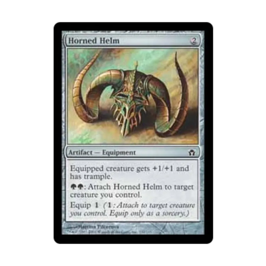 CCG Рогатый шлем (С) (Фольга), MTG - Fifth Dawn
CCG Рогатый шлем (С) (Фольга), MTG - Fifth Dawn