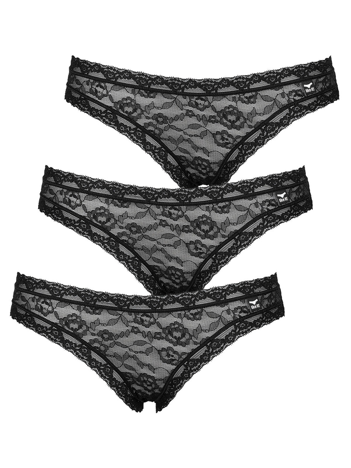 Трусы Nina von C. 3er Pack Mini, черный
Трусы Nina von C. 3er Pack Mini, черный