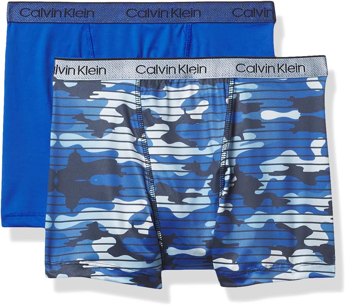 Комплект из 4 трусов-боксеров Calvin Klein для мальчиков, Camo/Blue
Комплект из 4 трусов-боксеров Calvin Klein для мальчиков, Camo/Blue