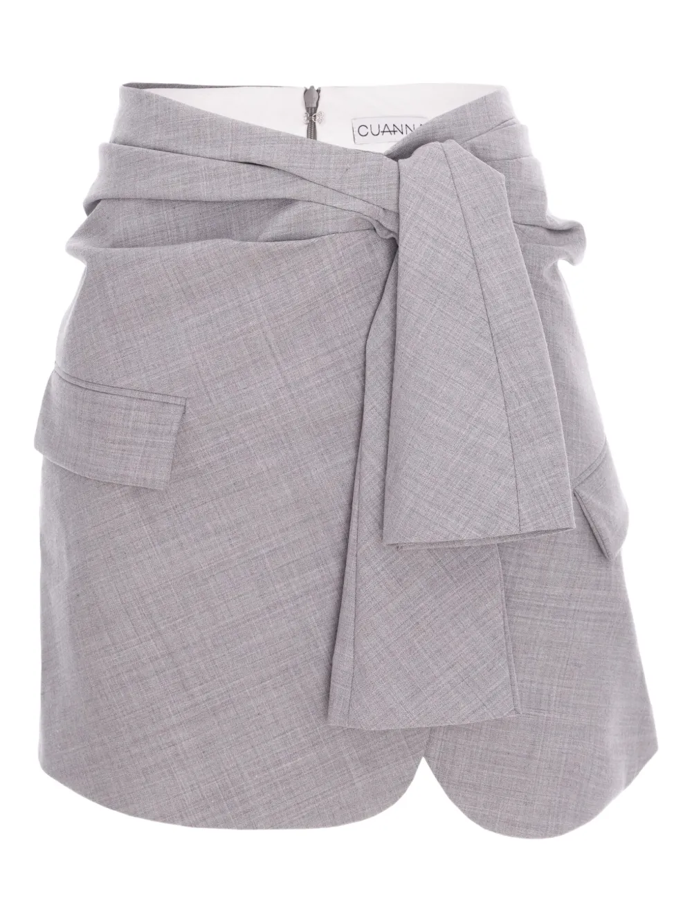 Юбка мини WANDA с завязками Cuanna, серый
Юбка мини WANDA с завязками Cuanna, серый