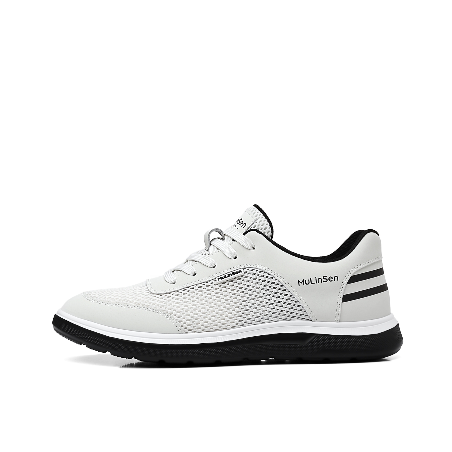 Mulinsen Амортизирующие устойчивые к истиранию дышащие водонепроницаемые повседневные кроссовки мужские белые, цвет White
Mulinsen Амортизирующие устойчивые к истиранию дышащие водонепроницаемые повседневные кроссовки мужские белые, цвет White