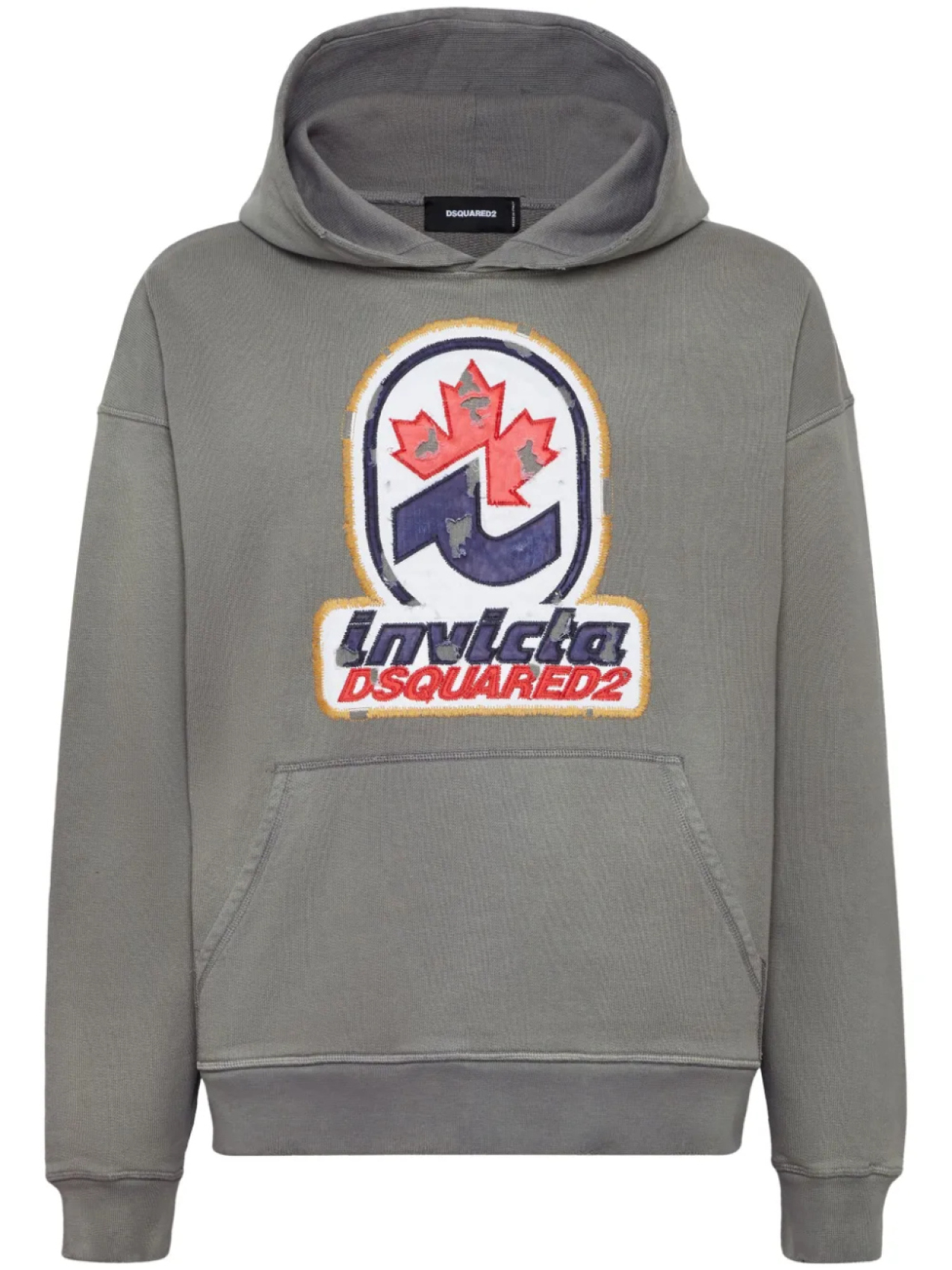 DSQUARED2 худи с логотипом, серый
DSQUARED2 худи с логотипом, серый