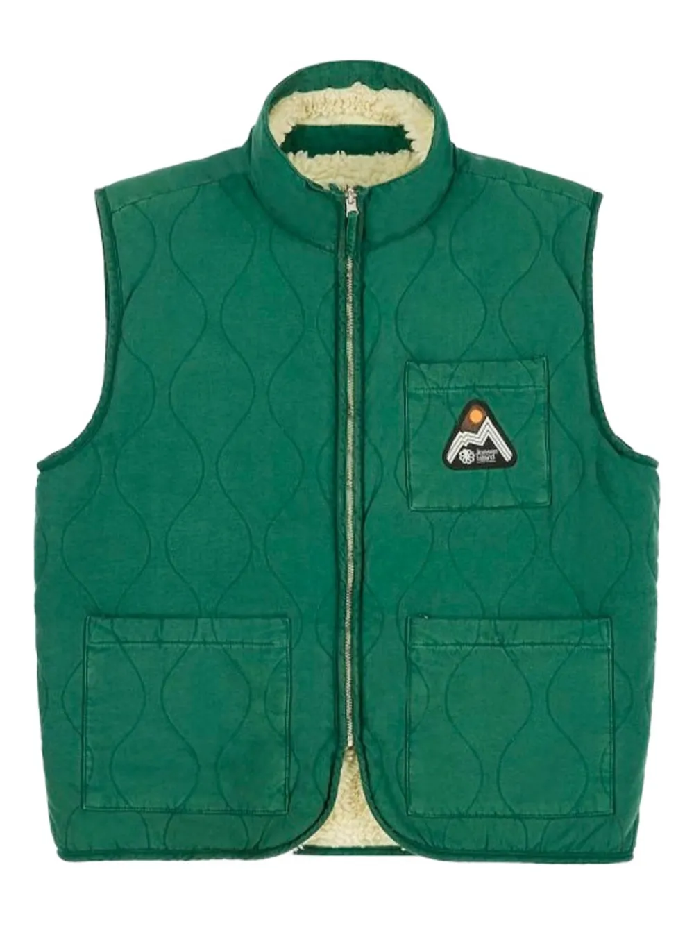 Двусторонний стеганый жилет Jonsen Island, зеленый
Двусторонний стеганый жилет Jonsen Island, зеленый