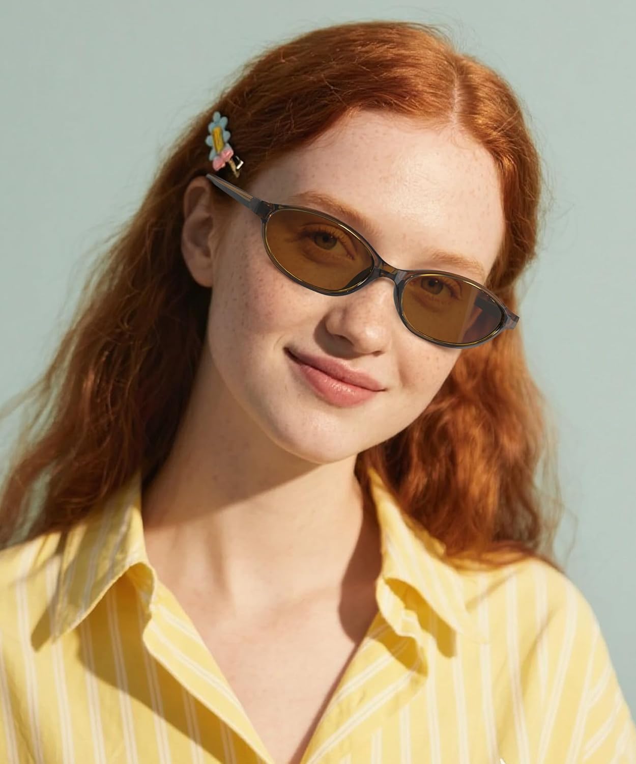 Ретро-солнцезащитные очки овальной формы для женщин, очки «кошачий глаз»: стильные солнцезащитные очки в стиле 90-х, легкие и модные QALLY, (2 Pack)olive/Brown+tortoise/Gradient Brown
Ретро-солнцезащитные очки овальной формы для женщин, очки «кошачий глаз»: стильные солнцезащитные очки в стиле 90-х, легкие и модные QALLY, (2 Pack)olive/Brown+tortoise/Gradient Brown