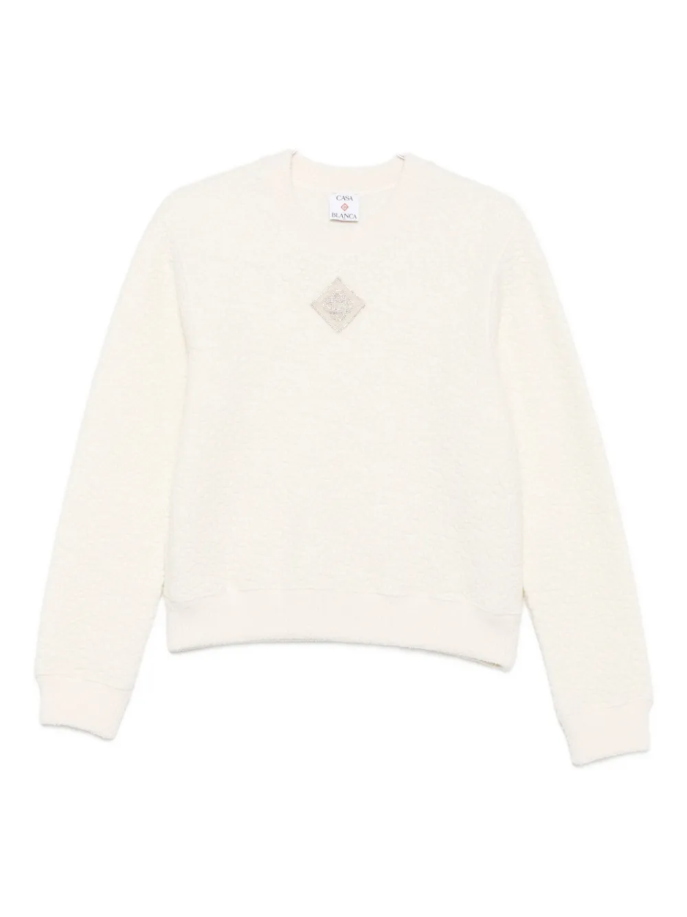 Свитшот с логотипом Casablanca, белый
Свитшот с логотипом Casablanca, белый