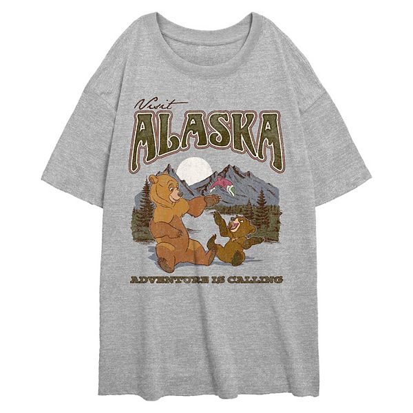 Футболка с принтом Juniors' 's brother bear visit alaska Disney
Футболка с принтом Juniors' 's brother bear visit alaska Disney