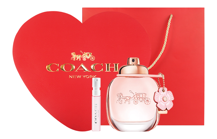 Набор духов new york flower fragrance, парфюмерная вода edp, цветочно-фруктовые ноты, 30мл/50мл/90мл+2мл, коробка в форме сердца COACH
Набор духов new york flower fragrance, парфюмерная вода edp, цветочно-фруктовые ноты, 30мл/50мл/90мл+2мл, коробка в форме сердца COACH