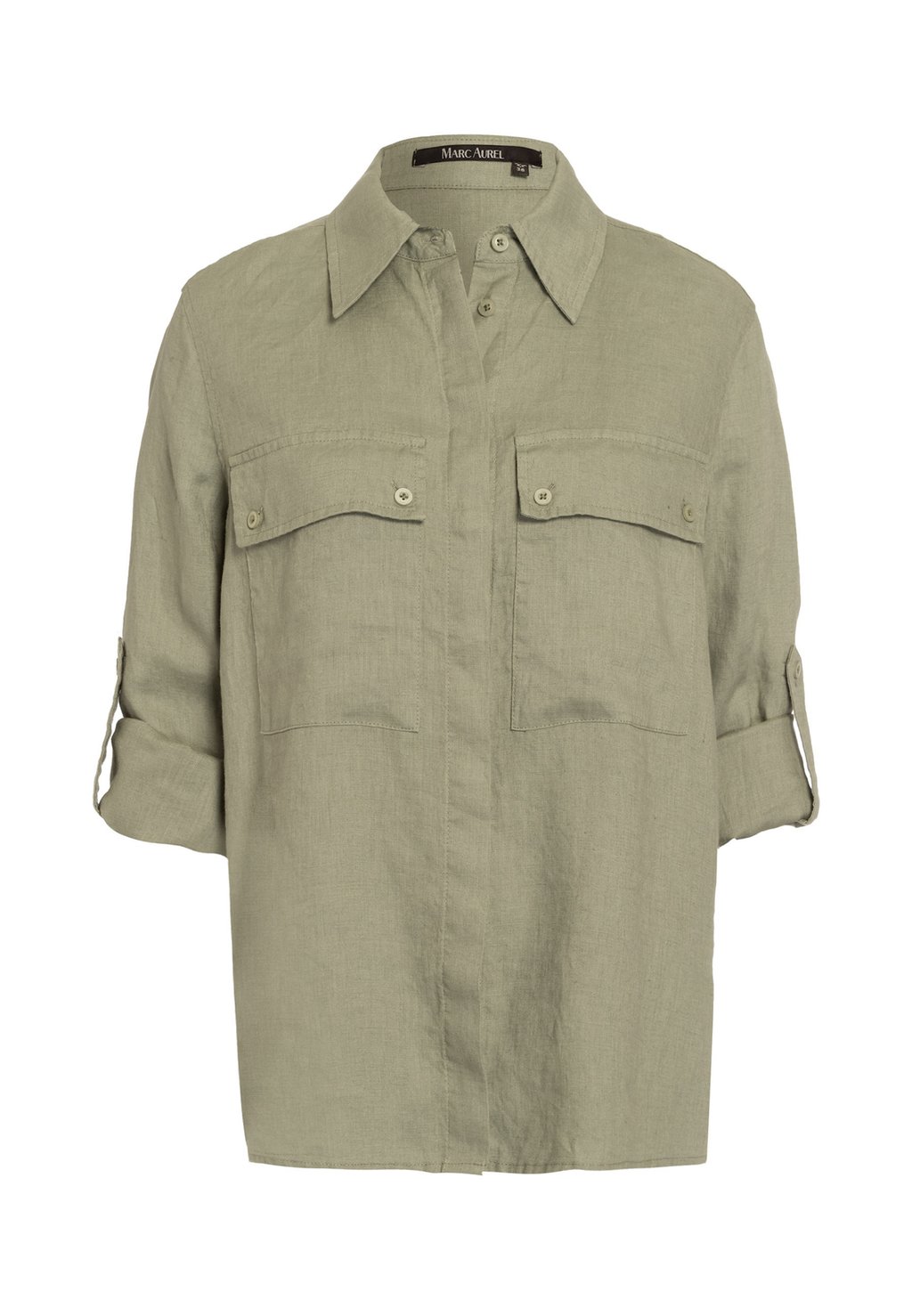 Блузка на пуговицах Marc Aurel, хаки
Блузка на пуговицах Marc Aurel, хаки