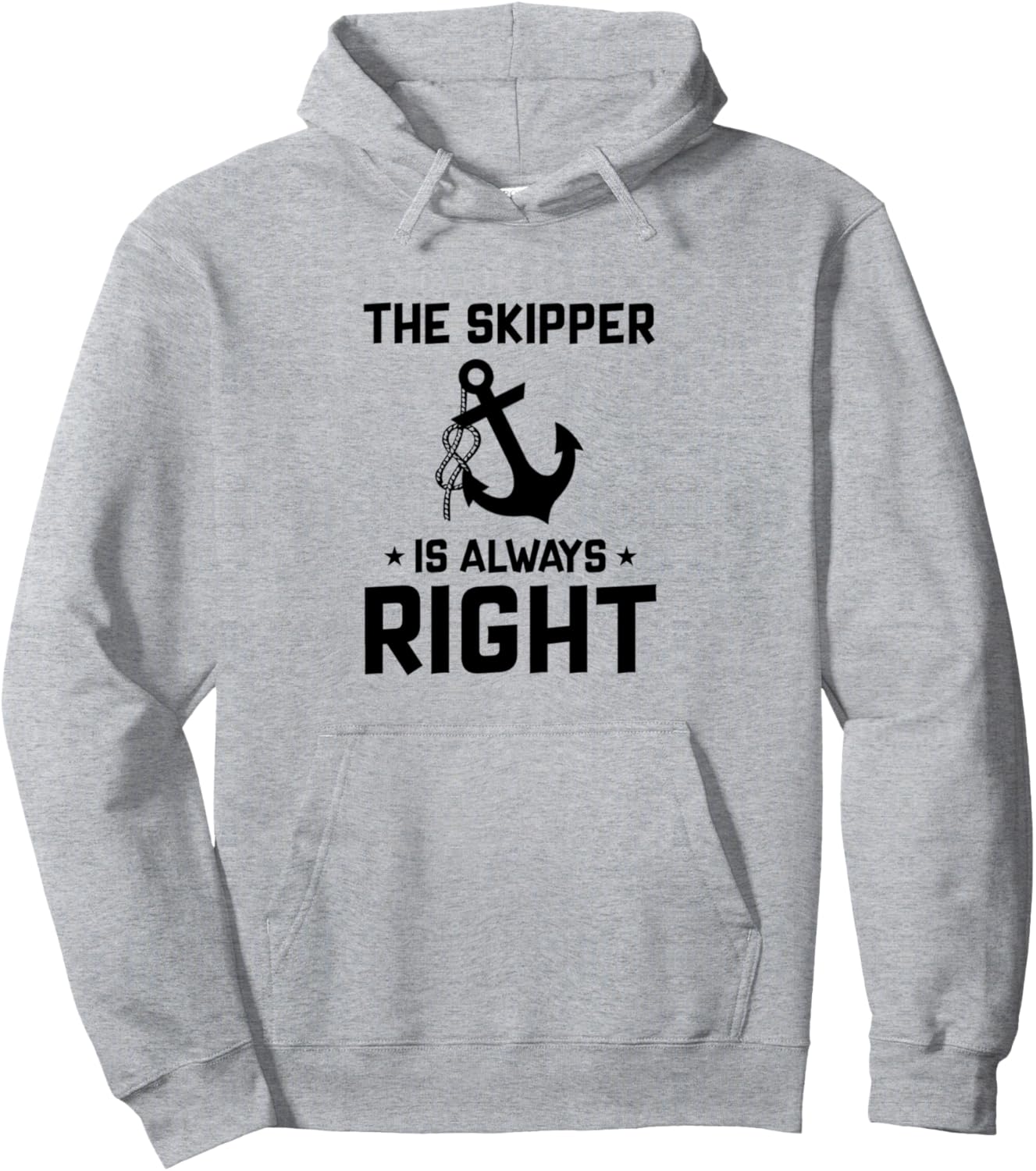 Толстовка с капюшоном Шкипер всегда прав для яхтсмена, серая Sailing Gift Idea Sailor Sailboat Captain Ship
Толстовка с капюшоном Шкипер всегда прав для яхтсмена, серая Sailing Gift Idea Sailor Sailboat Captain Ship