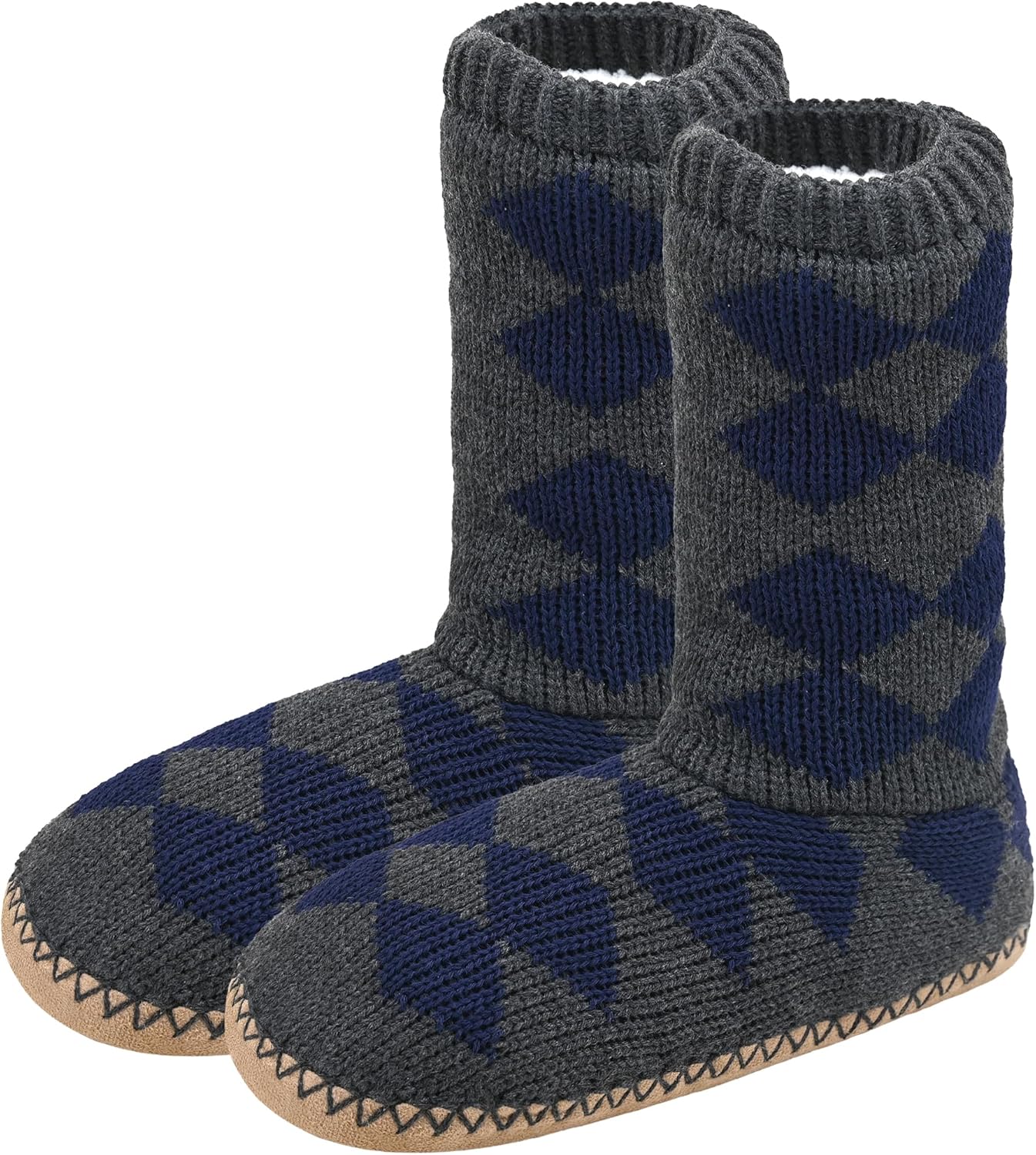 Мужские уютные тапочки Panda Bros для дома, пушистые домашние туфли с противоскользящей подошвой, зимние вязаные тапочки для тепла на полу, синий
Мужские уютные тапочки Panda Bros для дома, пушистые домашние туфли с противоскользящей подошвой, зимние вязаные тапочки для тепла на полу, синий