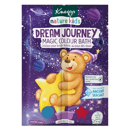 Цветная соль для ванн Little Dreamer (Magic Color Bath) 40г Kneipp
Цветная соль для ванн Little Dreamer (Magic Color Bath) 40г Kneipp