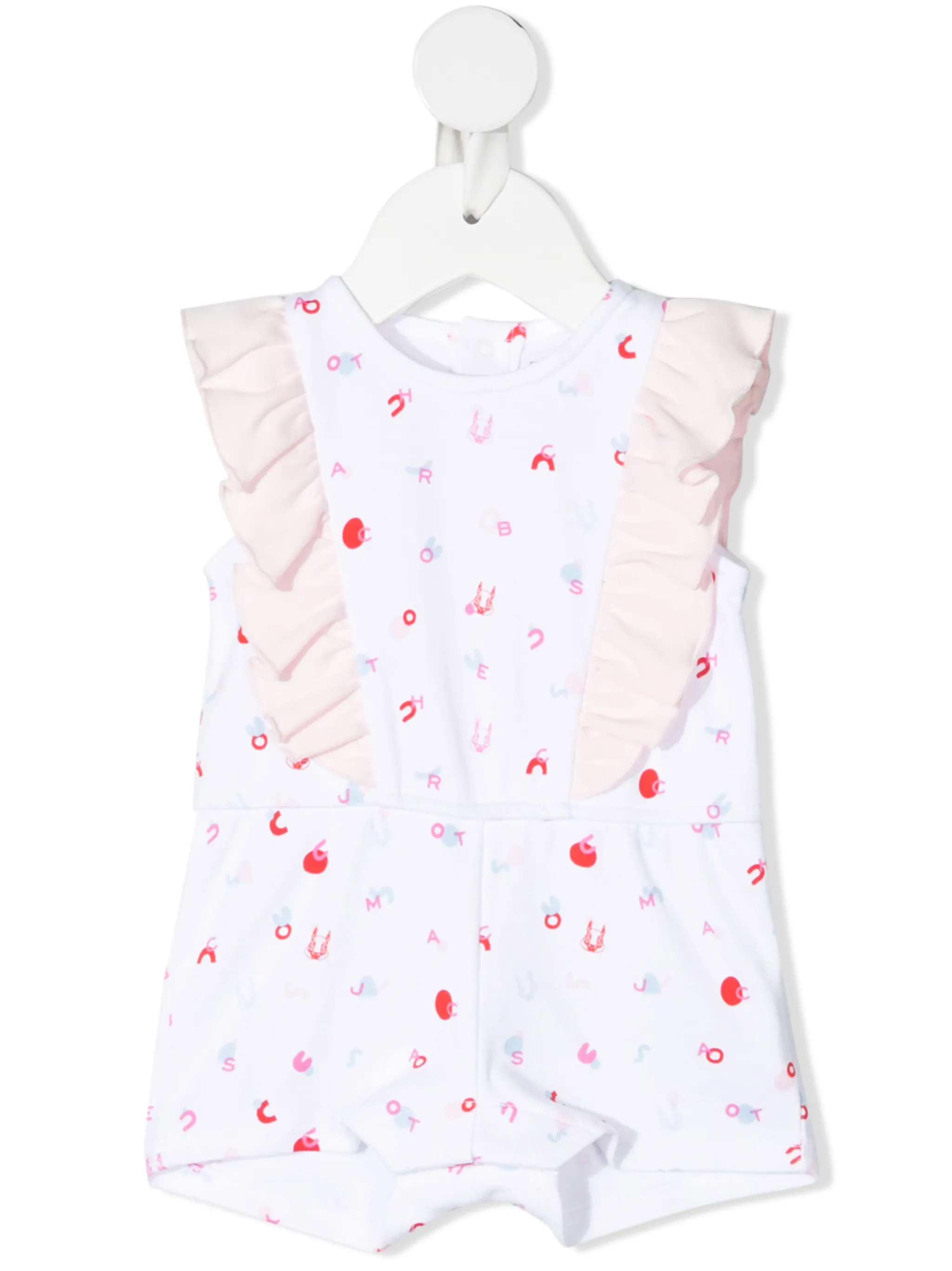 Комбинезон без рукавов с принтом Marc Jacobs Kids, белый
Комбинезон без рукавов с принтом Marc Jacobs Kids, белый